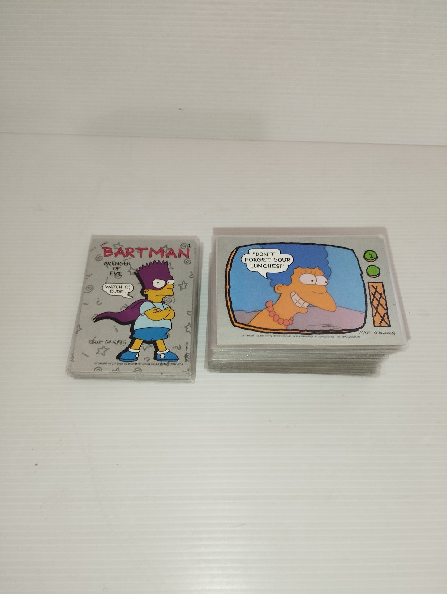 The Simpson Collezione Card Toops
Set 88 + 22 Cards
Anno 1990