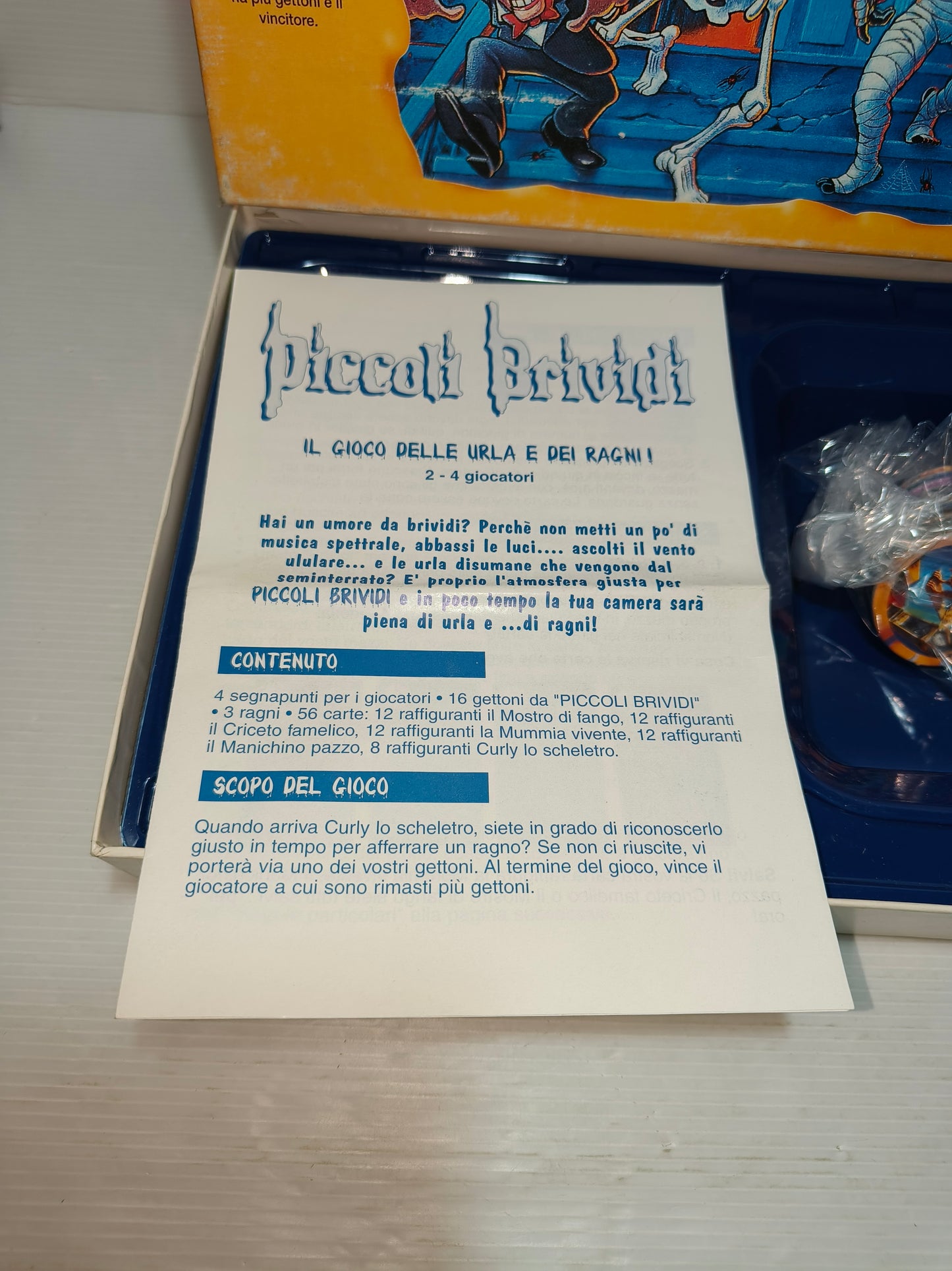 Gioco Piccoli Brividi, MB anni 90 LEGGI