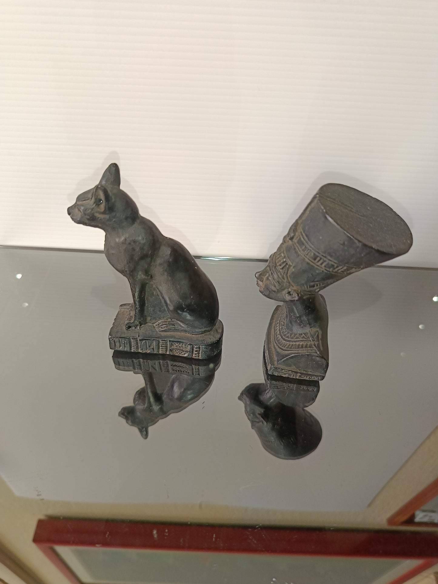 2 Statuette Egitto Souvenir Vintage