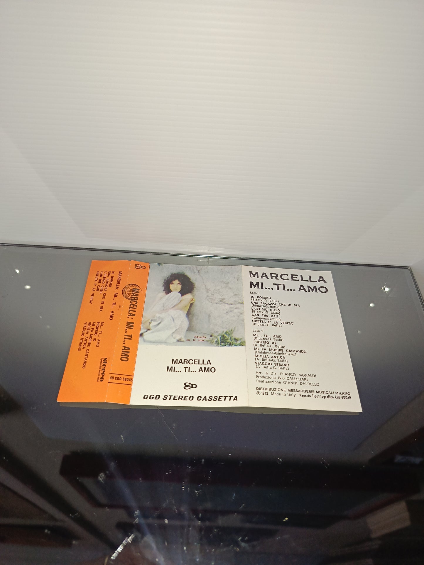 Mi..Ti..Amo Marcella Musicassetta Edita nel 1973 da CGD cod.40CGD69045