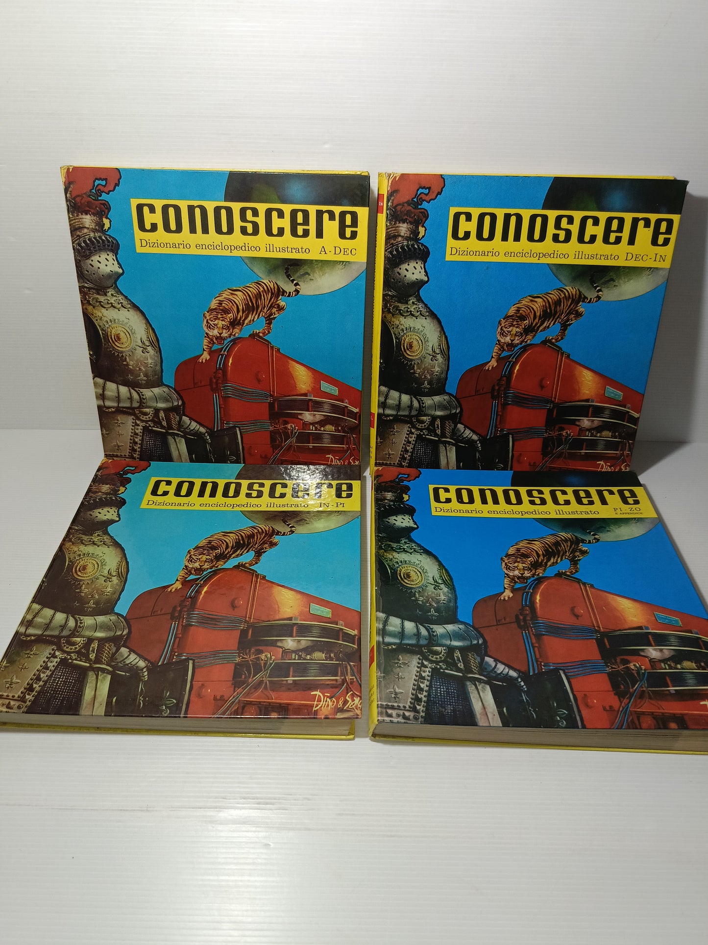 Conoscere 4 Volumi
Fratelli Fabbri Editori
Dizionario Enciclopedico Illustrato
Anni 50/60