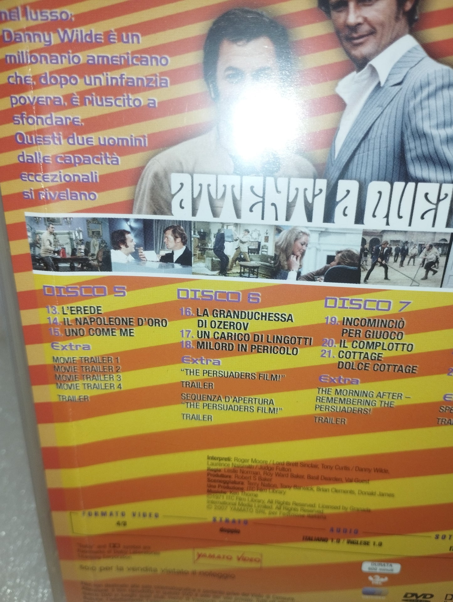 Attenti A Quei 2 Tony Curtis- Roger Moore 4DVD Memorial Box 2