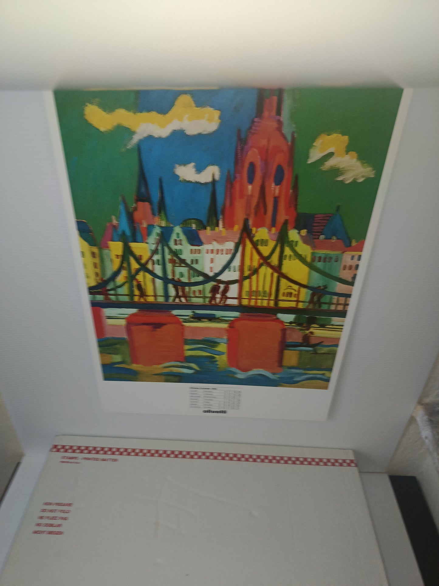 Olivetti Calendario 1982 Ernst Ludwig Kirchner
