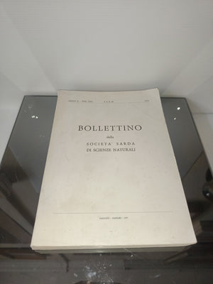 Bollettino Della Società Sarda Di Scienze Naturali