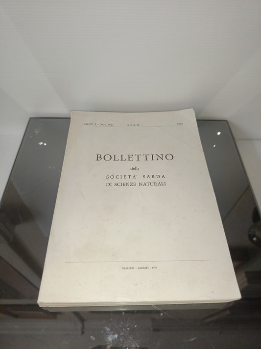 Bollettino Della Società Sarda Di Scienze Naturali