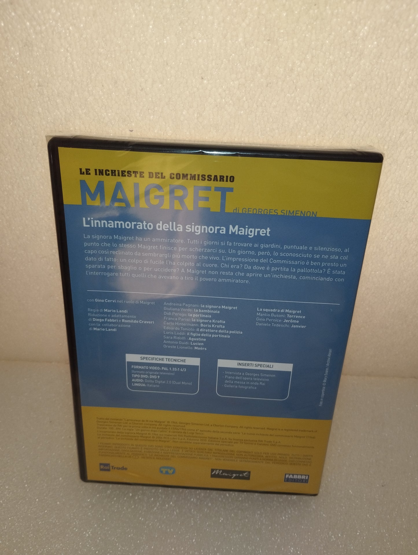 L' innamorato della Signora Maigret
Le inchieste del Commissario Maigret Maigret DVD