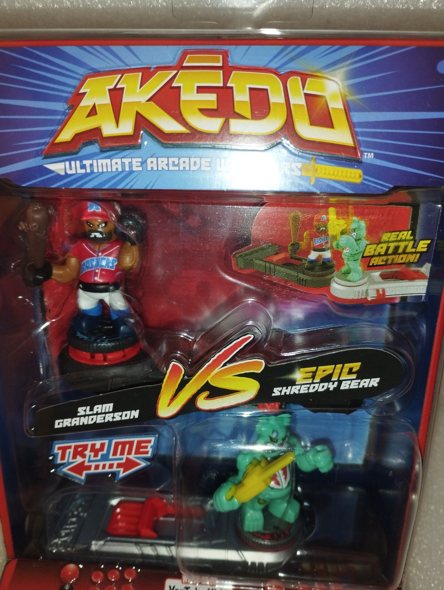 Akedo Slam Granderson vs Epic Shreddy Bear