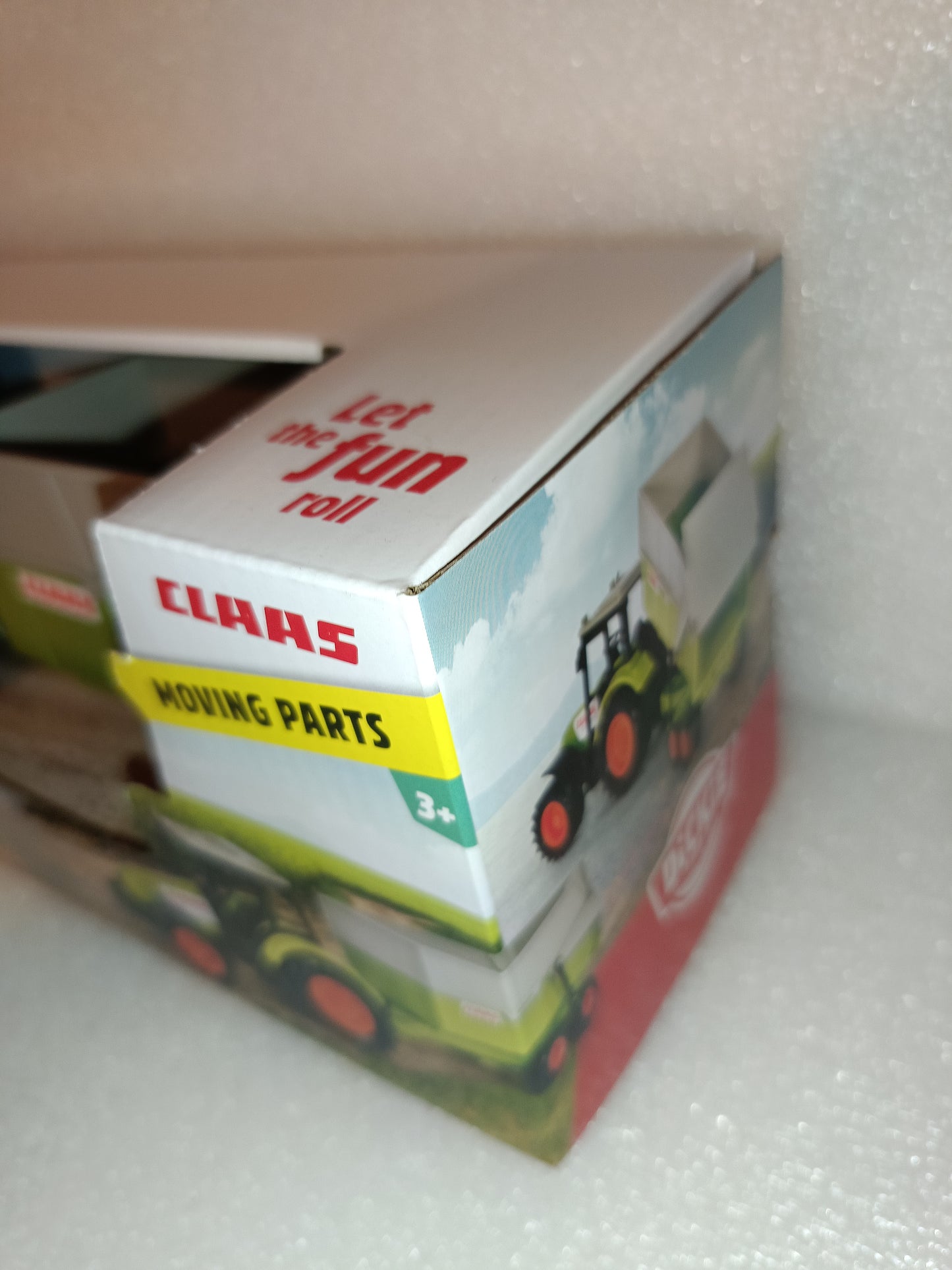 Trattore Con Rimorchio Claas Dickie Toys