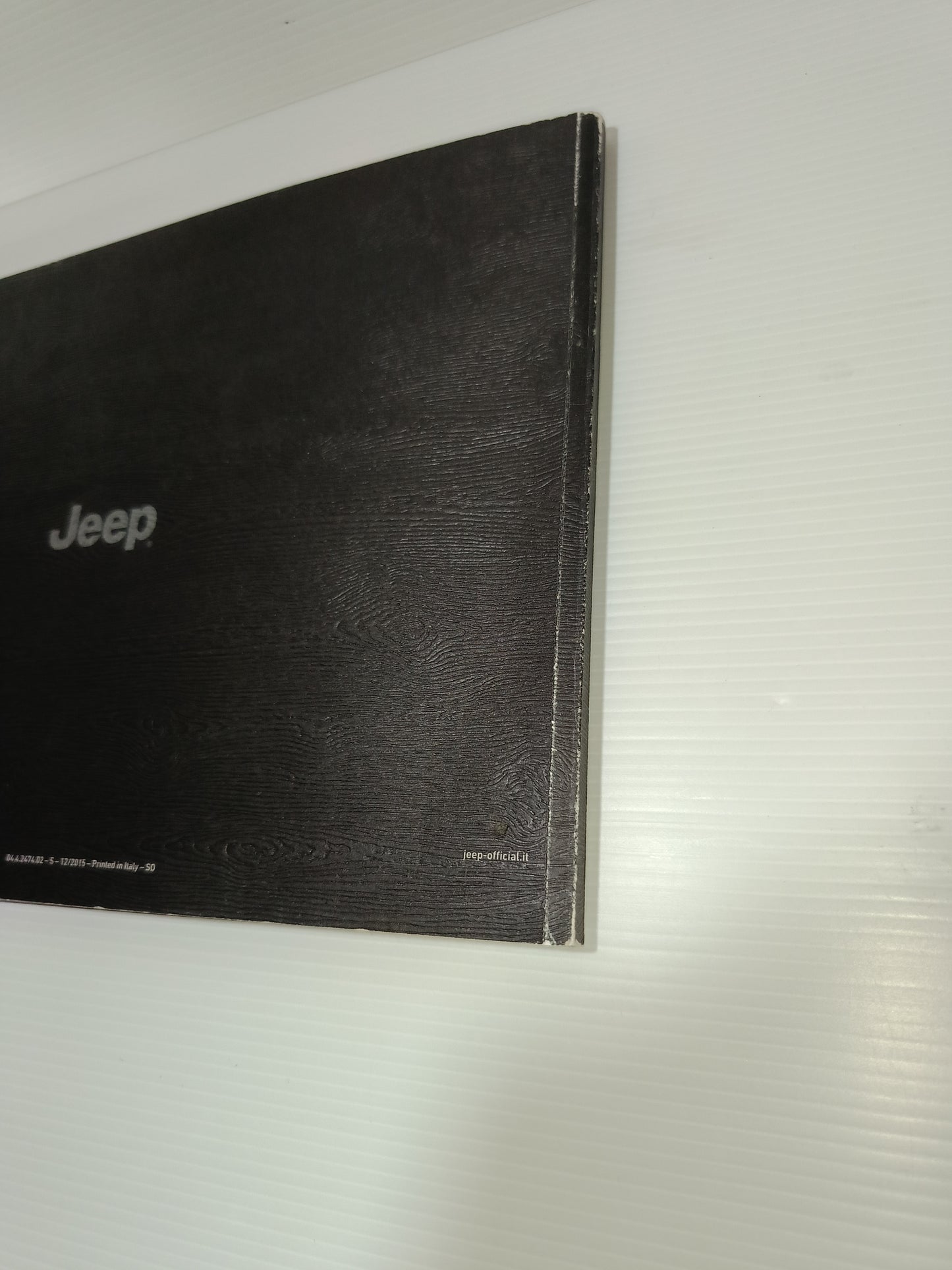 Libretto Jeep Grand Cherokee Pubblicitario