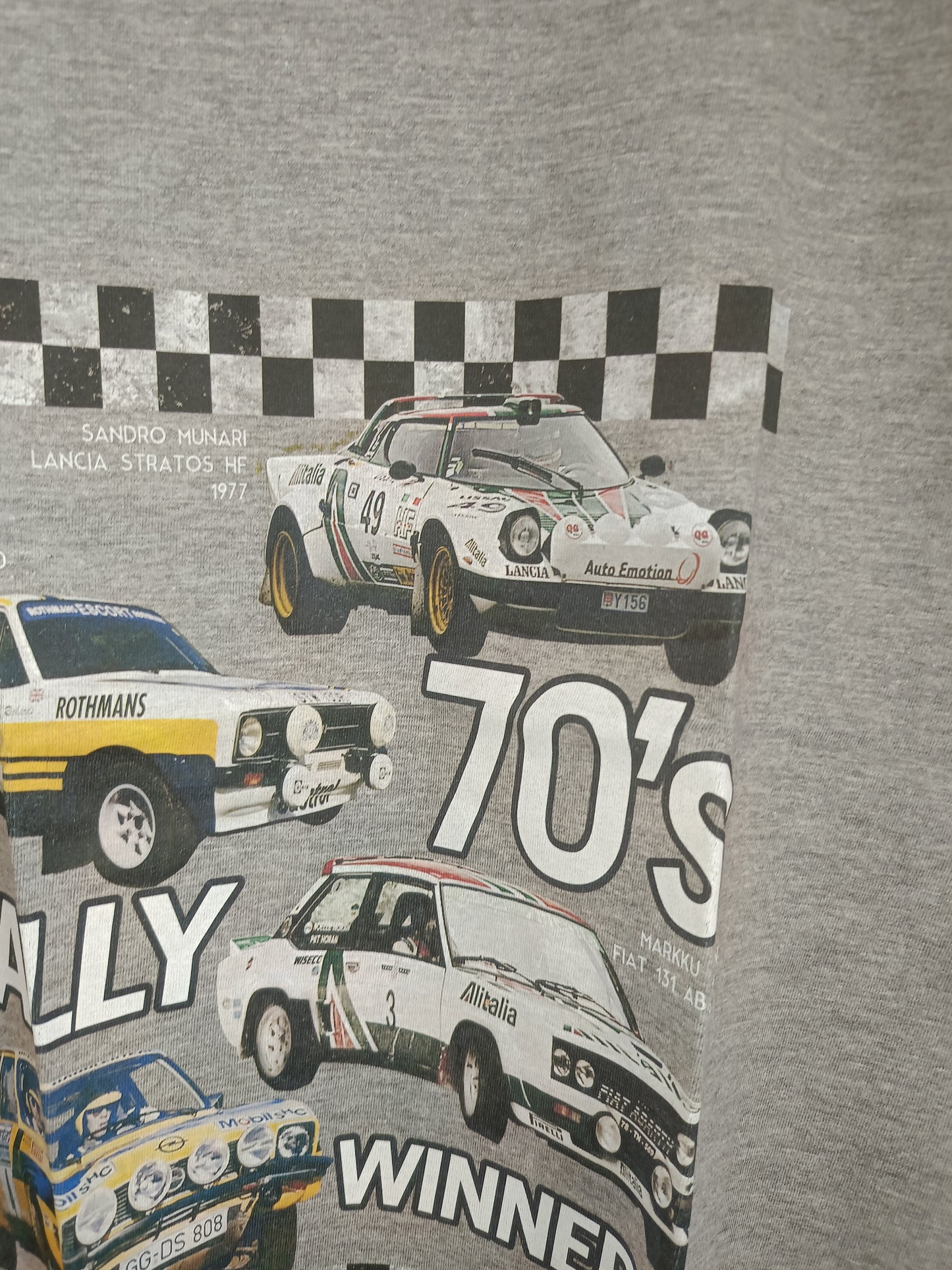 T-shirt Rally 70'S Winners B&C Taglia S
Cotone 85%-Viscosa 15%