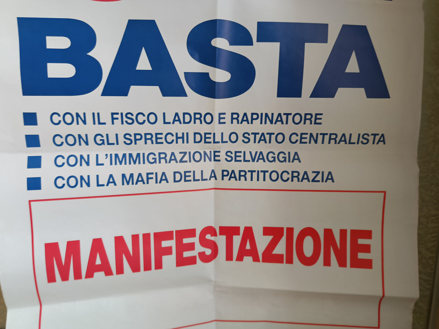 Manifesto D'epoca Lega Nord Piemont
Misure  99 x 69 Cm