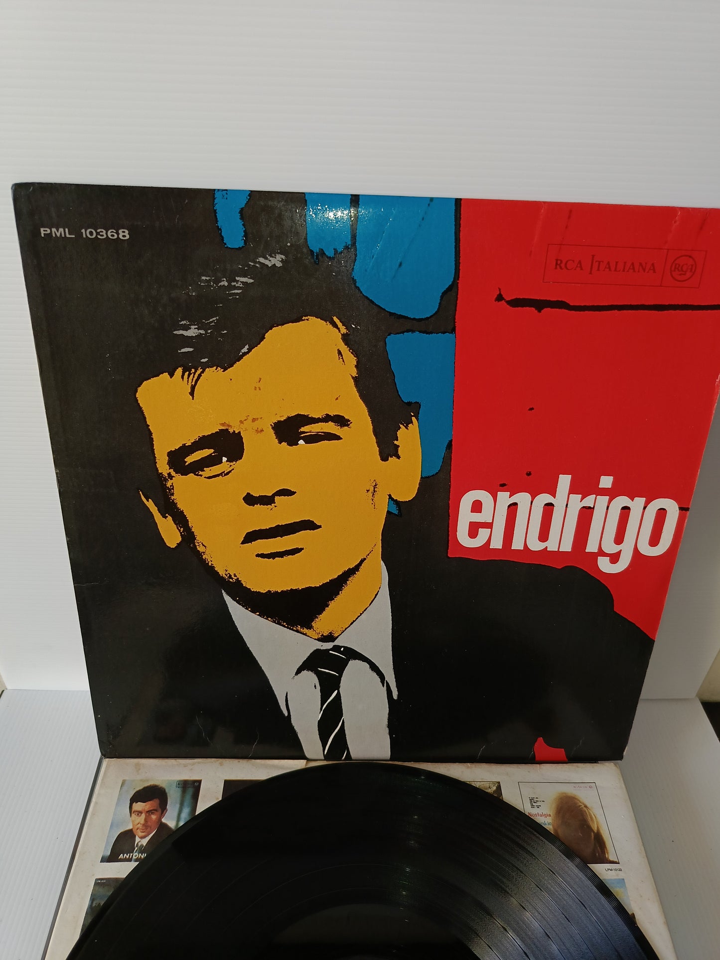 Endrigo Sergio Endrigo LP 33 Giri Edito nel 1963 da RCA Cod .PML 10368