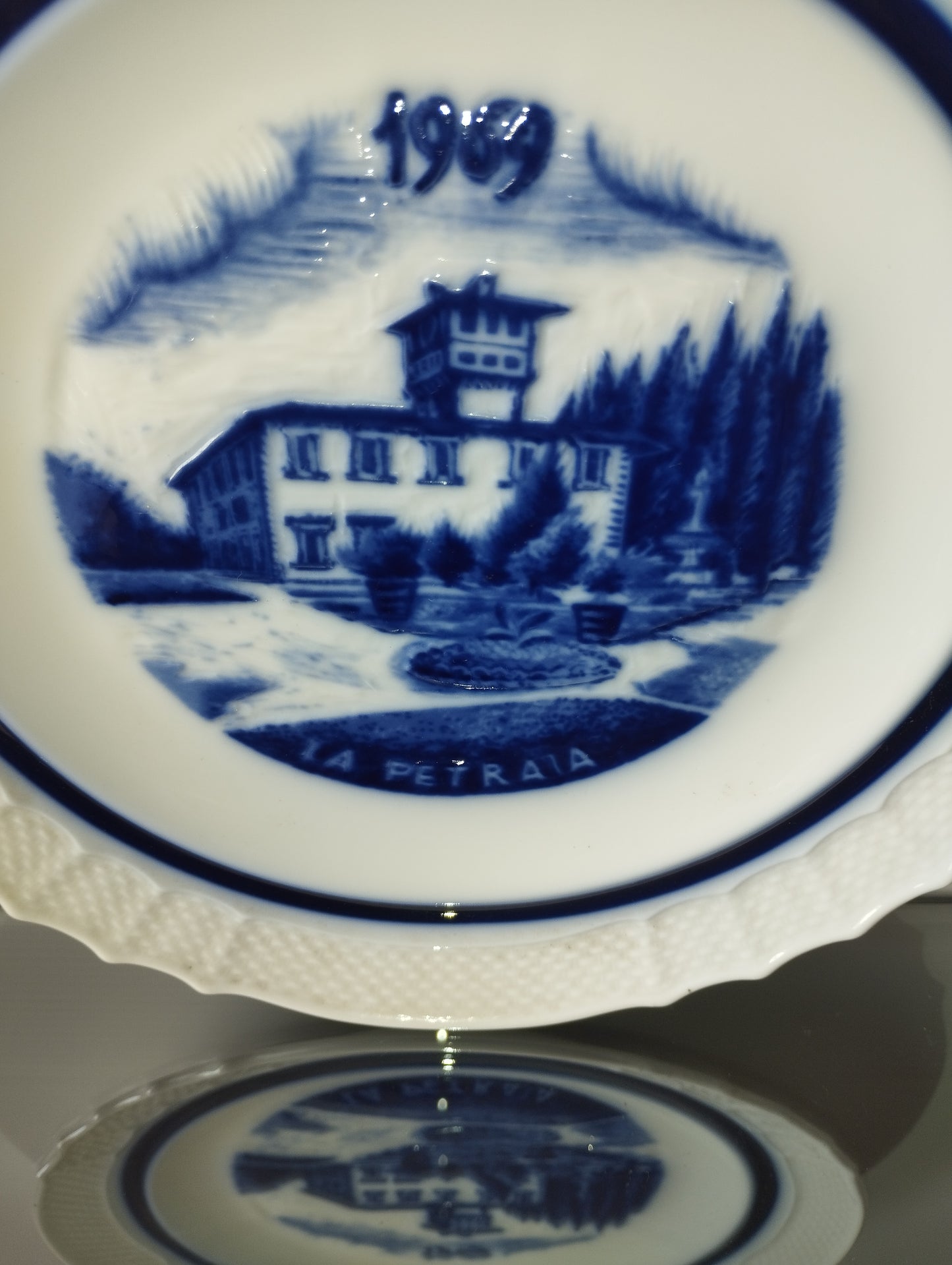 Piatto In Ceramica La Petraia 1969 P.Parigi Richard - Ginori