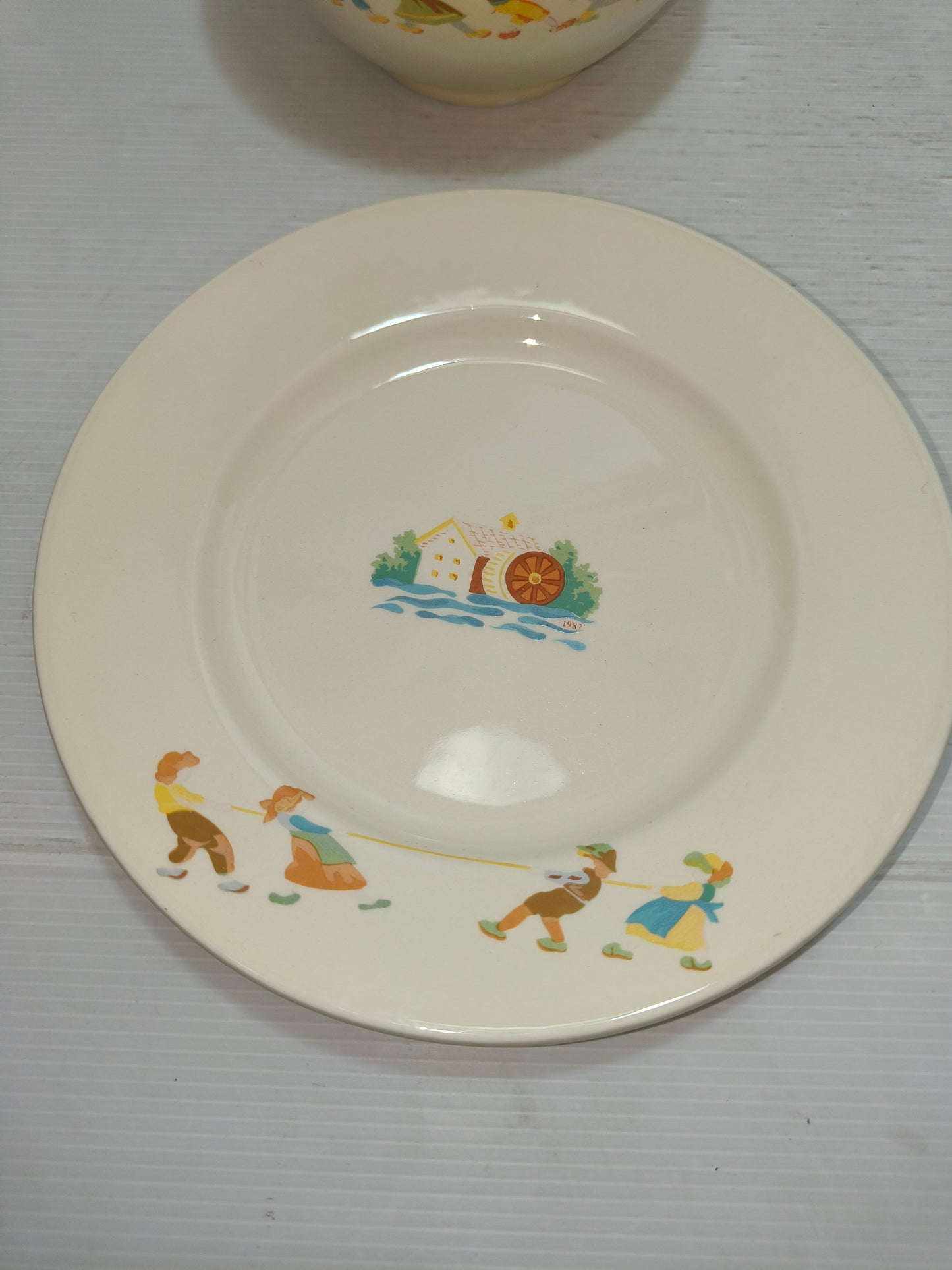 Mulino Bianco Tazza e piatto Richard Ginori 1987, LEGGI BENE