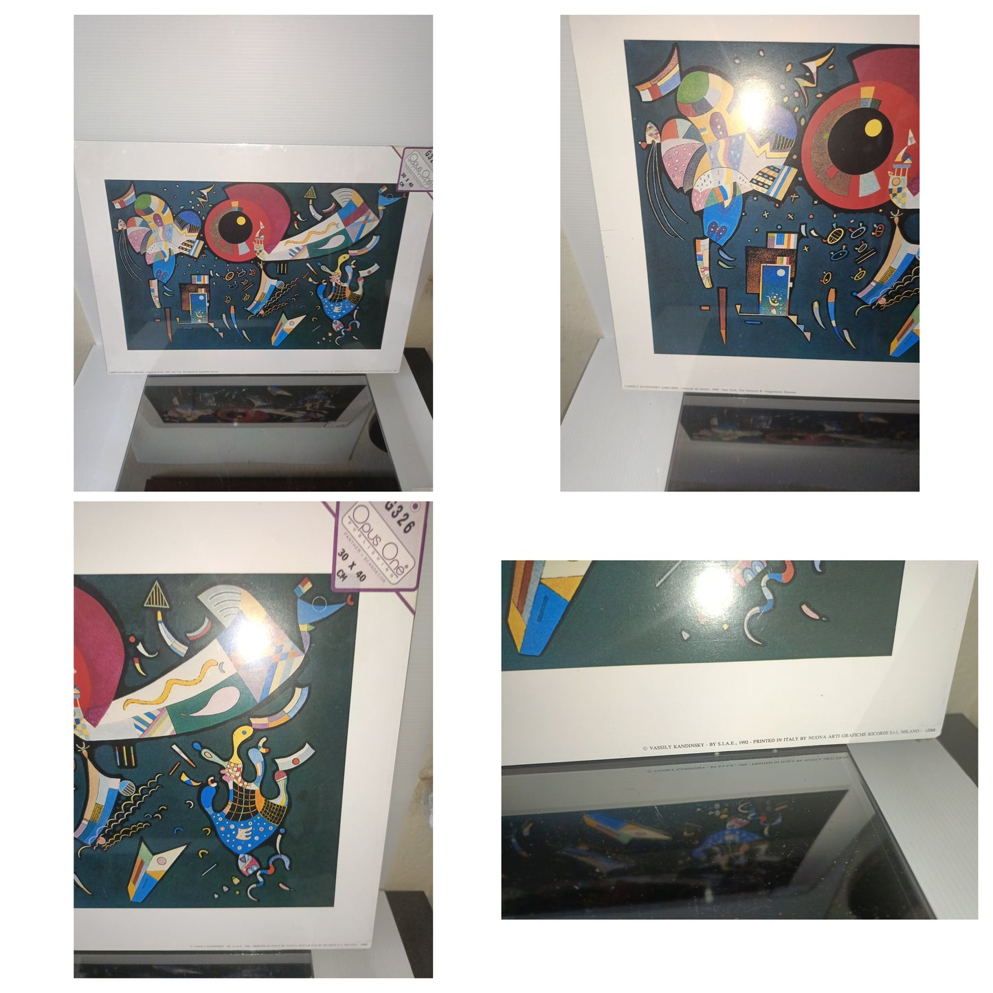 Stampa Autour Du Cercle Vassily Kandinsky Arti Grafiche Ricordi