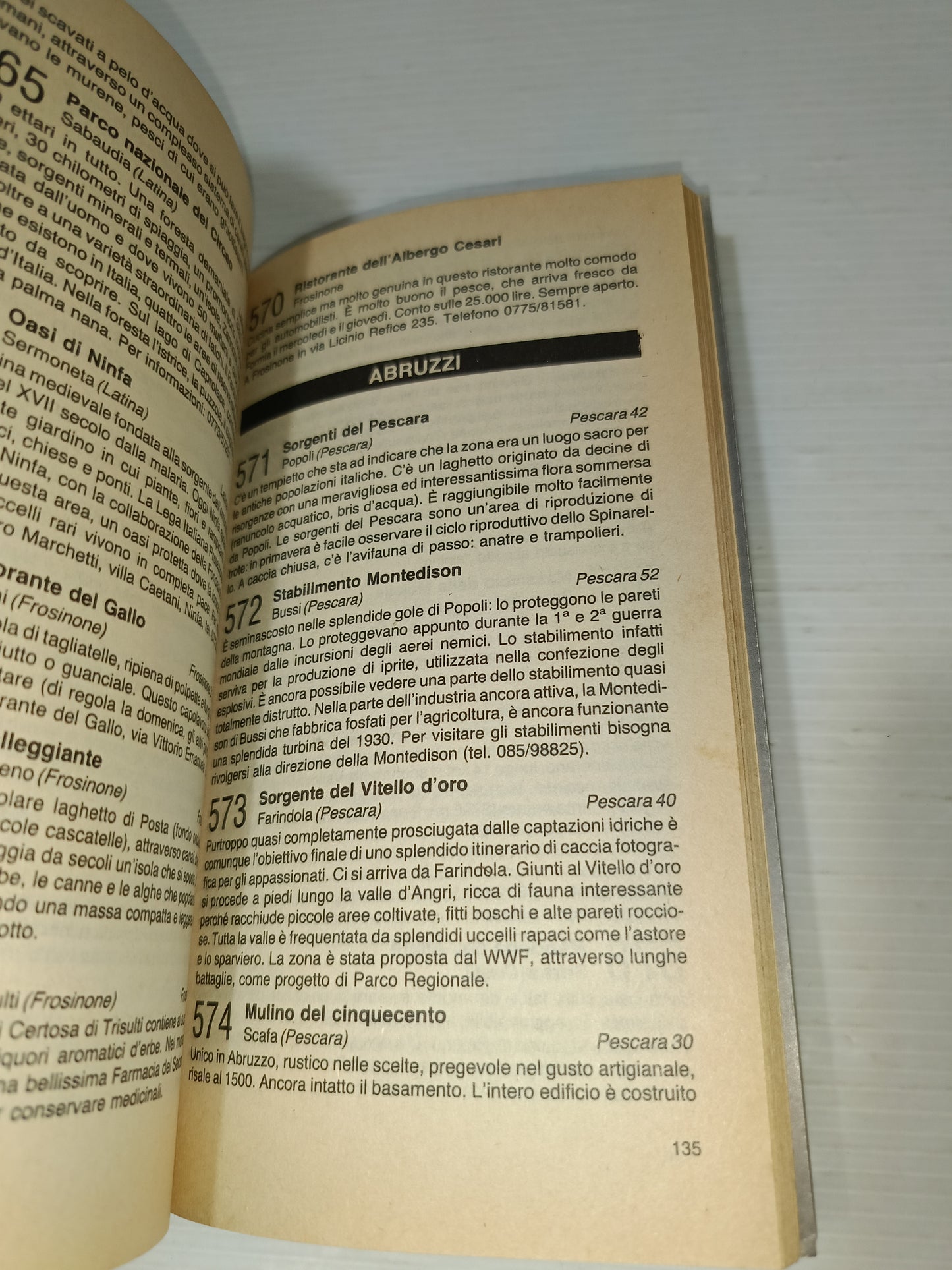 Guida L' Italia Meravigliosa Panorama Fiat Lancia
Edita nel 1983 da Arnoldo Mondadori
