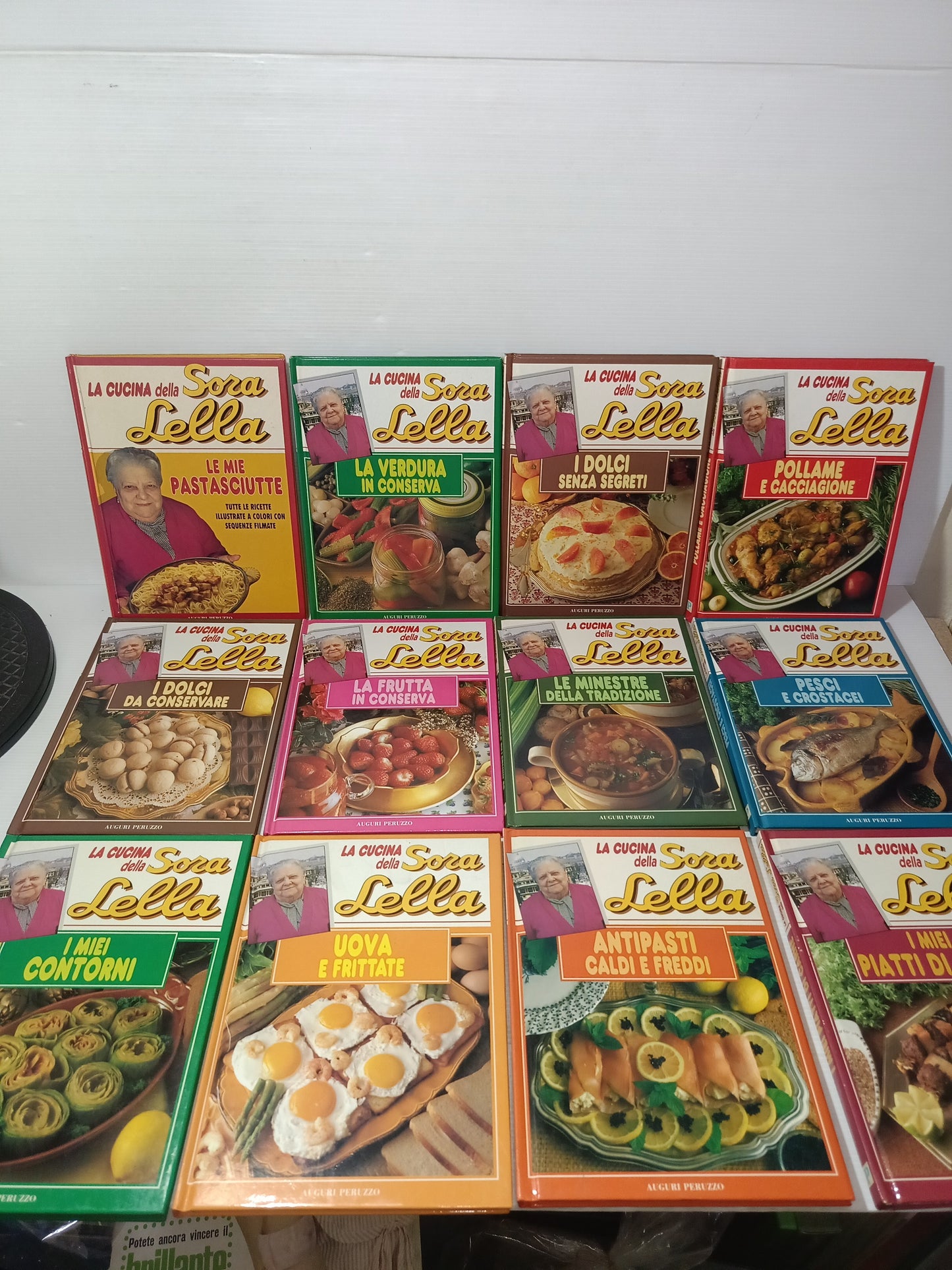 La Cucina Della Sora Lella 12 Libri Editi nel 1992 da Alberto Peruzzo Editore