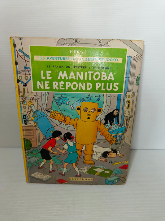 Fumetto Le Manitoba Ne Répond Plus 1952, LEGGI