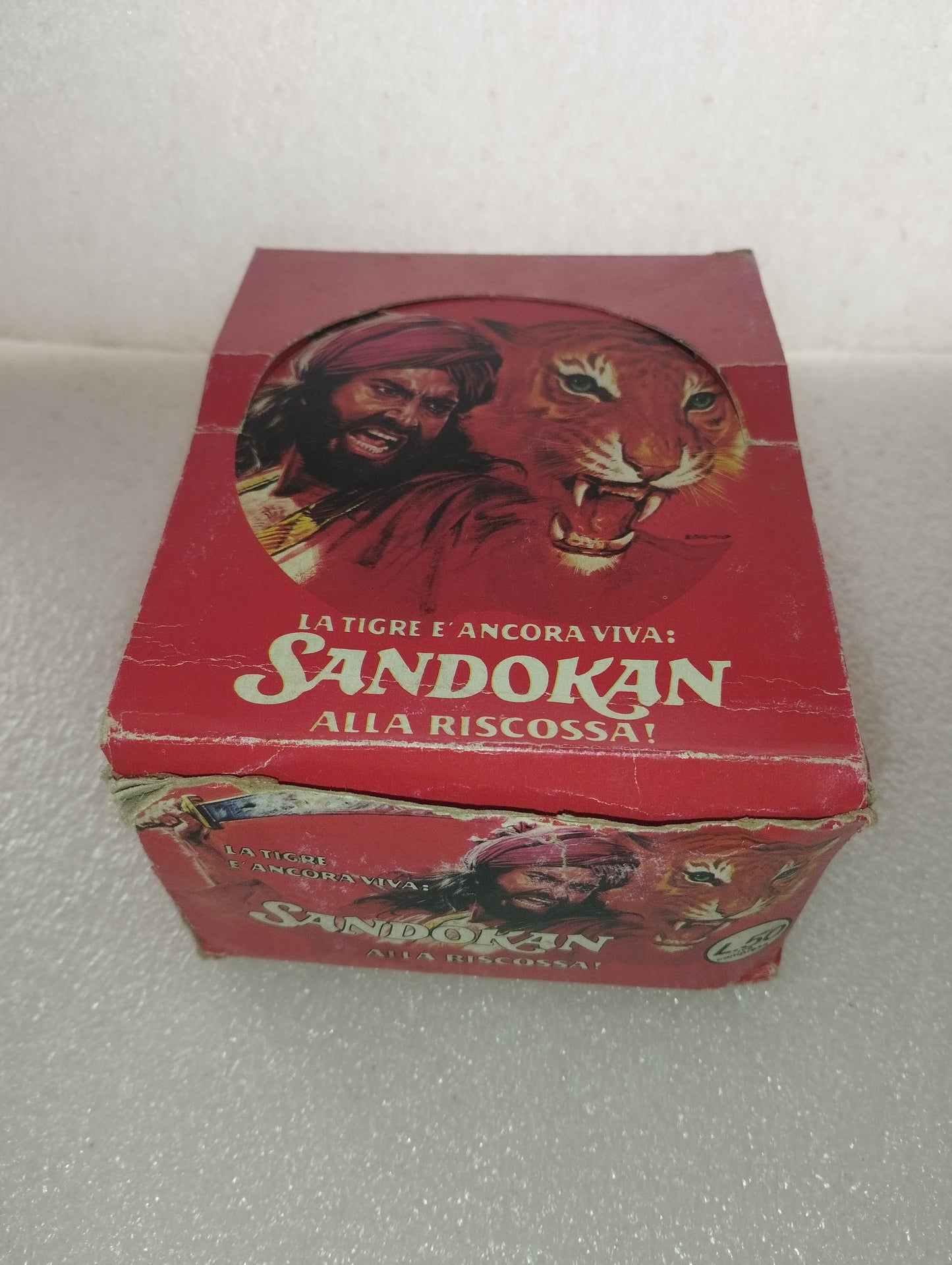 Box of 100 Sandokan Sachets

 Produced in 1977 by Edierre
