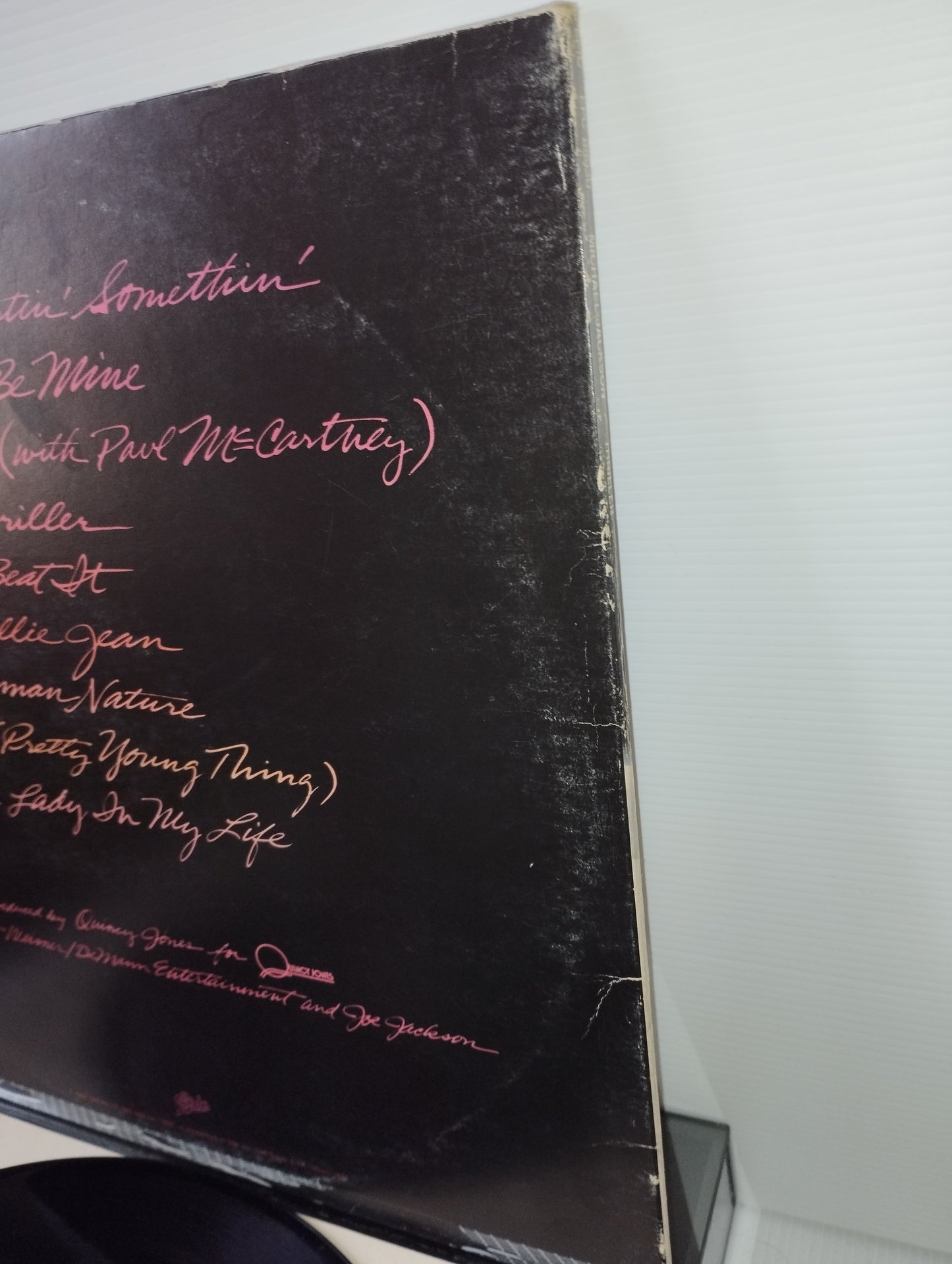 Thriller Michael Jackson Lp 33 Giri
Edito nel 1982 da  Epic Cod.EPC 85930
Prima stampa italiana