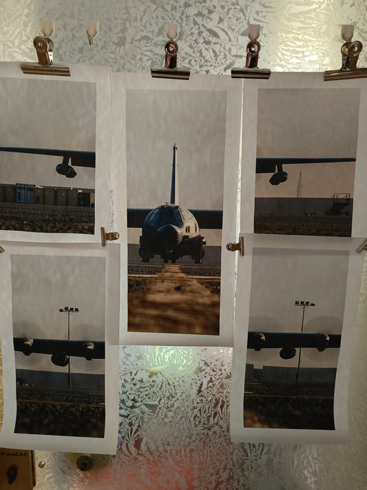 Stampa Aereo Su Tela In 5 parti