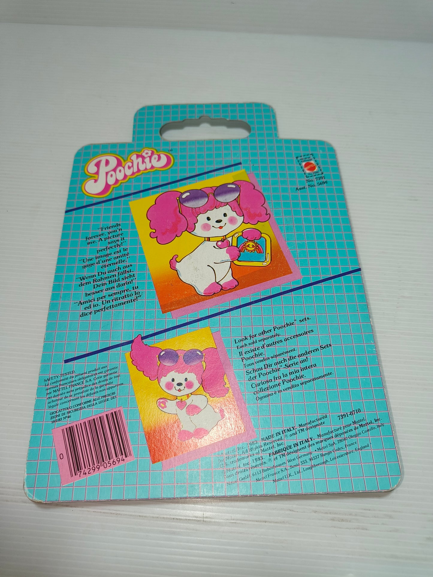 Cornicette Poochie, Mattel originali 1983