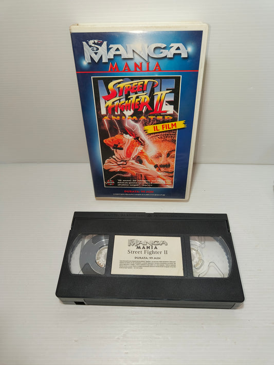 VHS Street Fighter Il Film Manga Mania, LEGGI