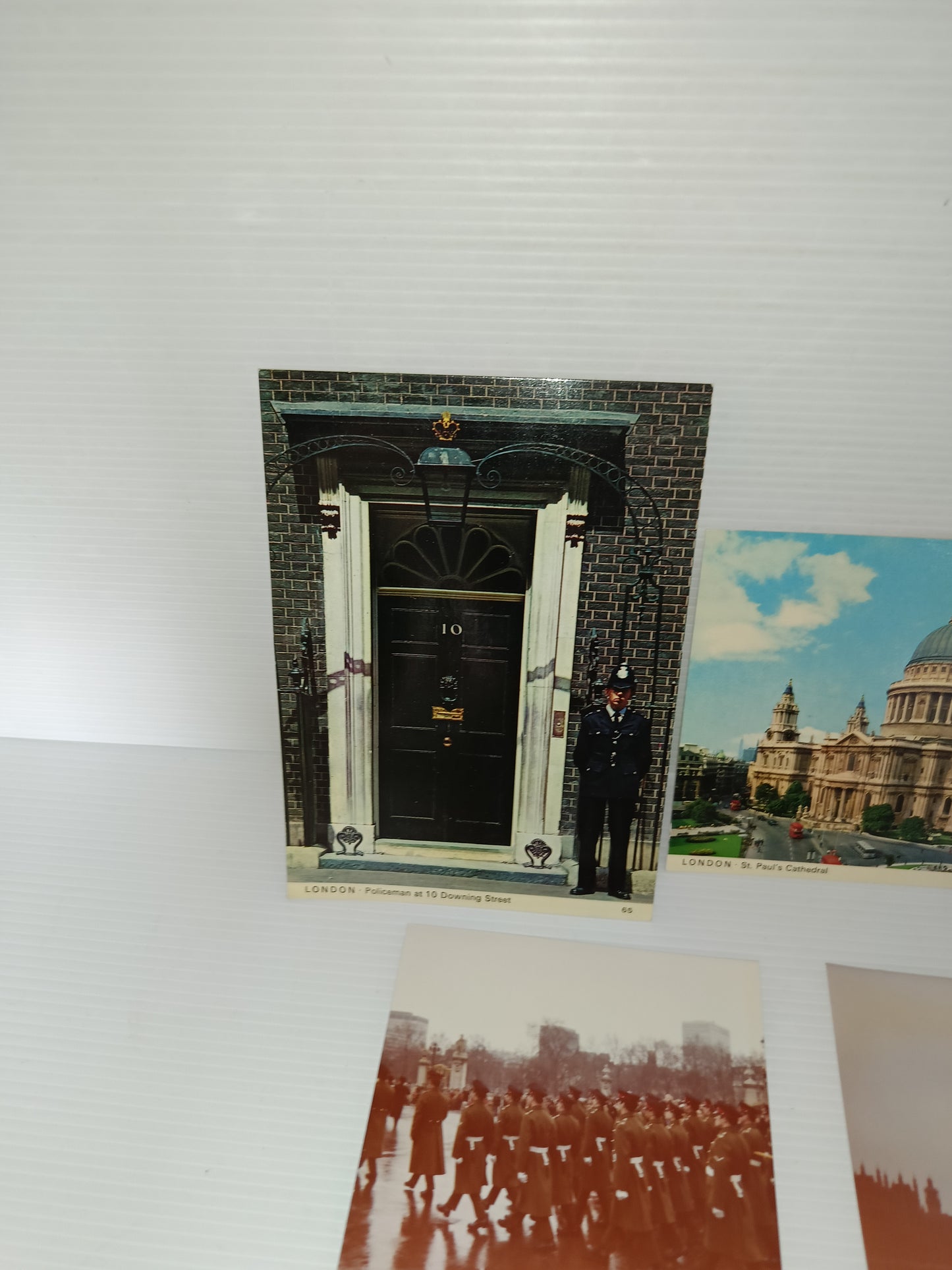 Lotto 3 Cartoline + 9 Foto Londra Vintage