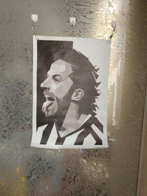 Stampa Artistica Del Piero Su Tela