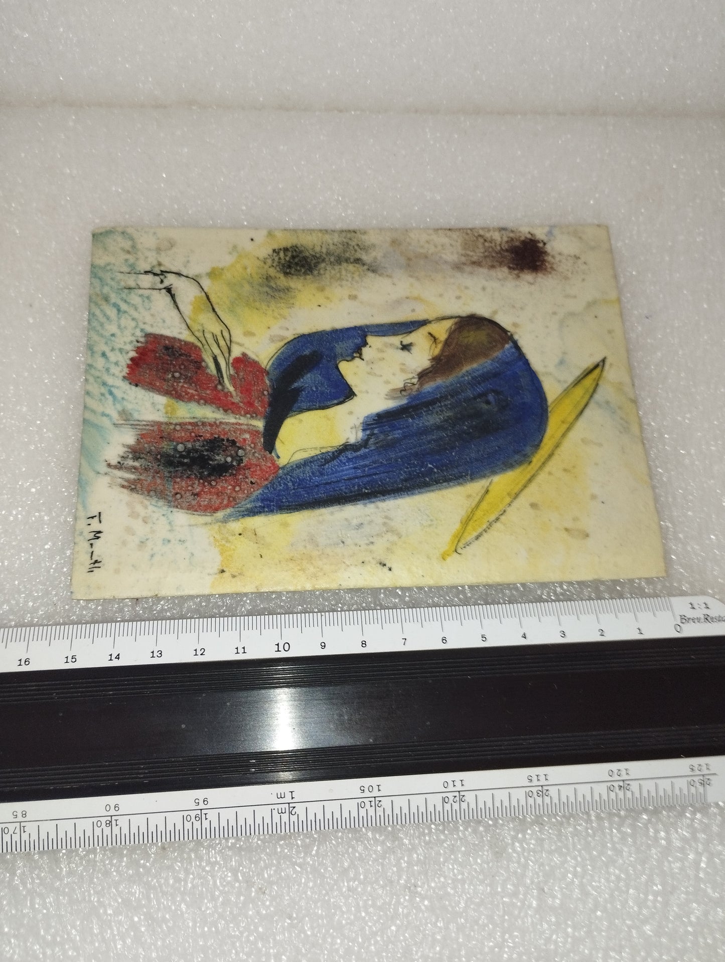 Madonna Di Toni Moretto
Lo Scricciolo Milano
Su lastra in Ceramica