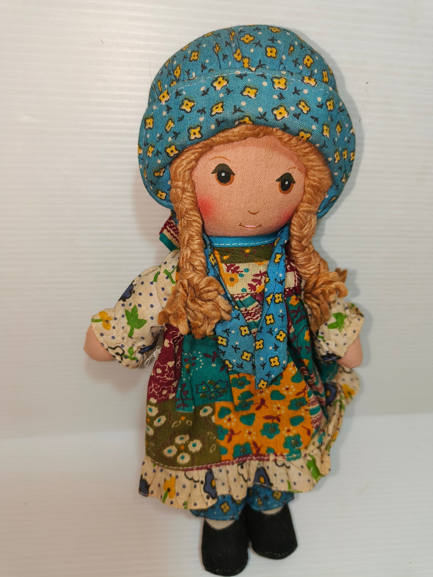 Bambola piccola Holly Hobbie, Knikerbocker anni 70 LEGGI
