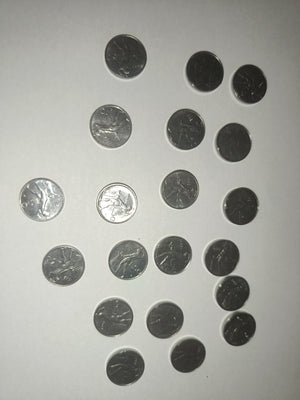20 Monete Mini 50 Lire