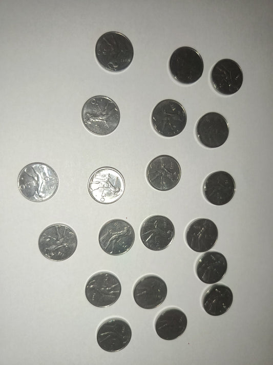 20 Monete Mini 50 Lire
