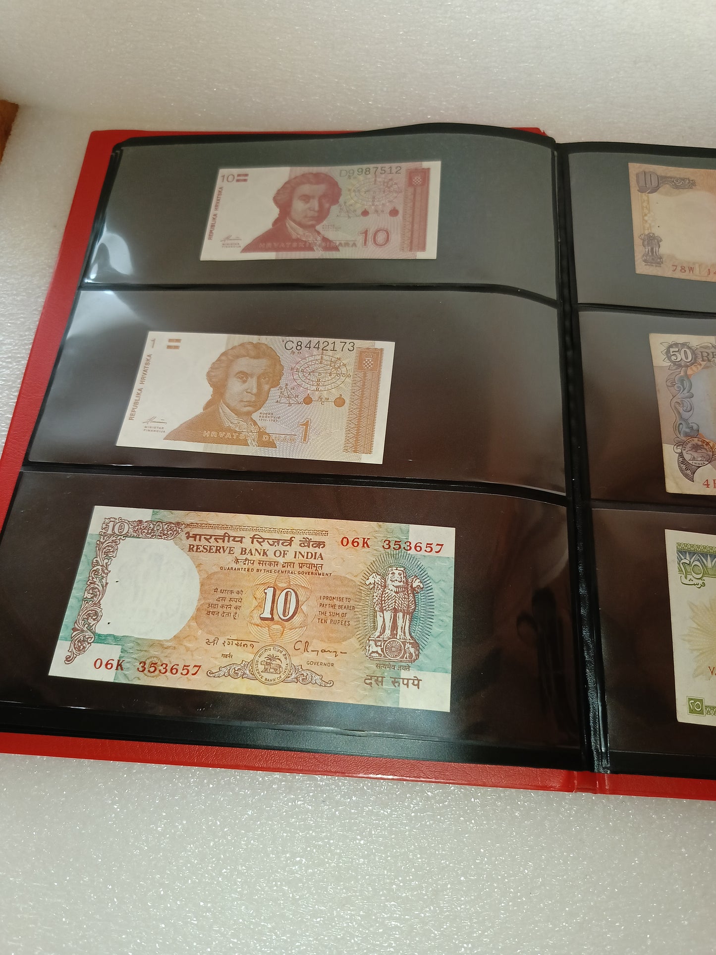 Collezione 50 Banconote Originali
Con album