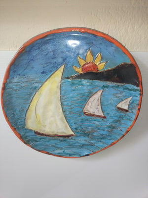 Piatto In Ceramica Smaltata

Firmato Giusti