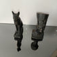 2 Statuette Egitto Souvenir Vintage