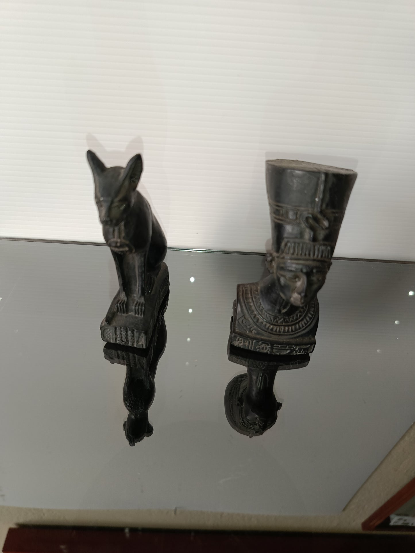 2 Statuette Egitto Souvenir Vintage