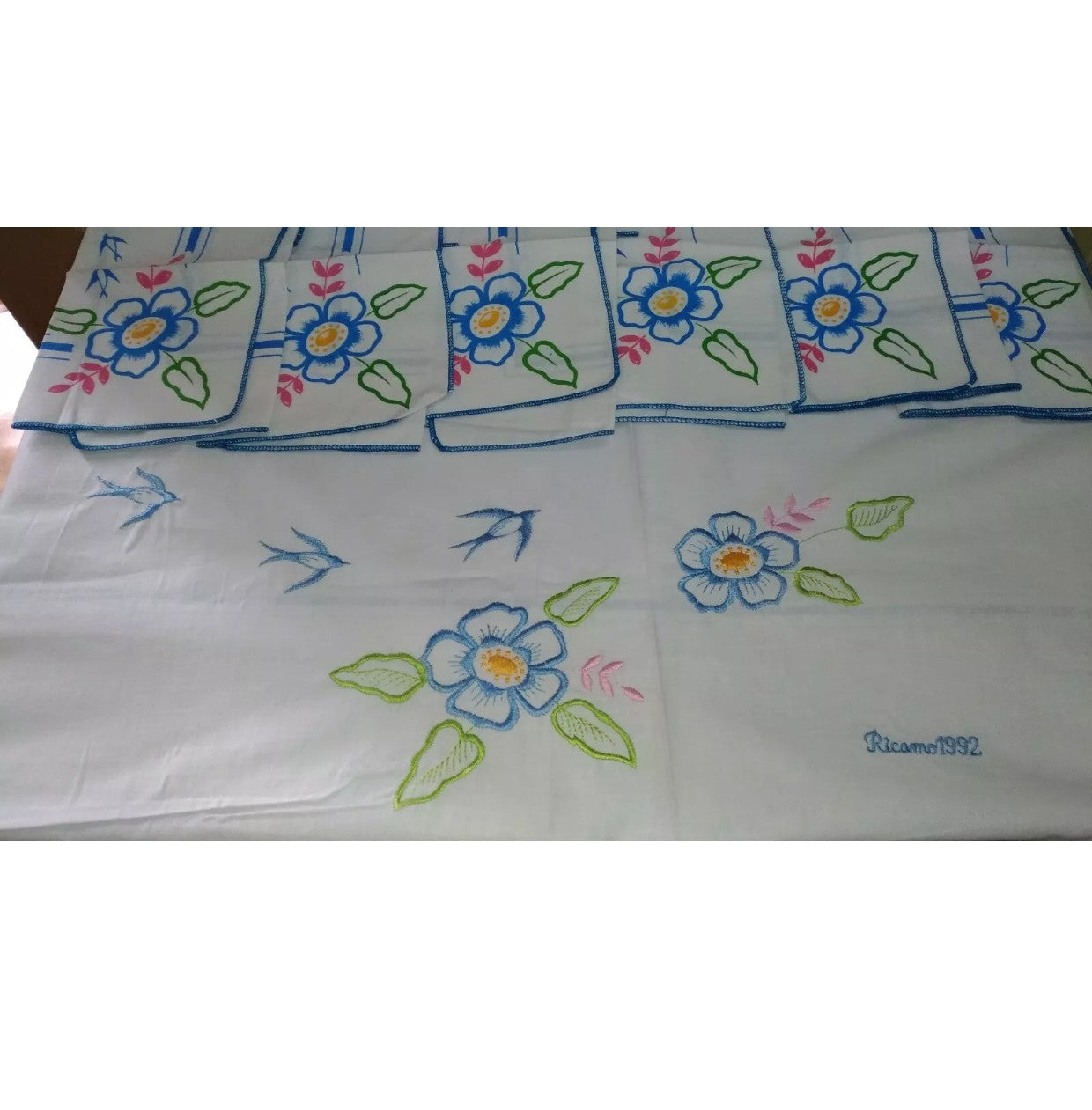 Tovaglia rettangolare Mulino Bianco, originale 1992 nuova