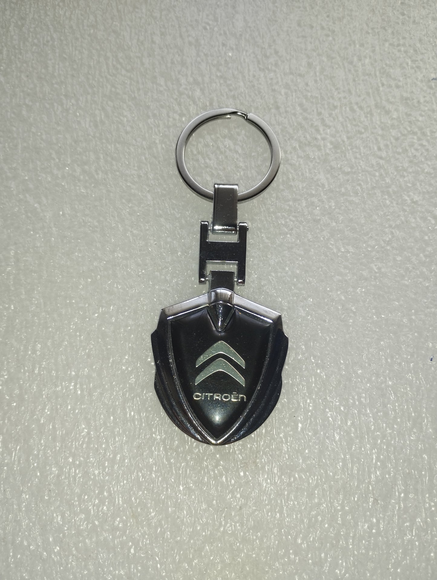 Portachiavi Citroën In Metallo cromato e plastica