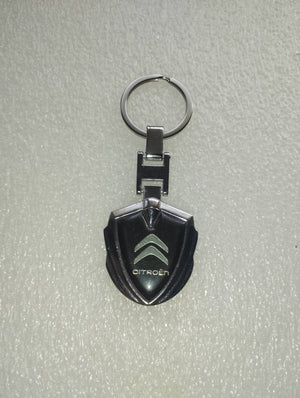Portachiavi Citroën In Metallo cromato e plastica