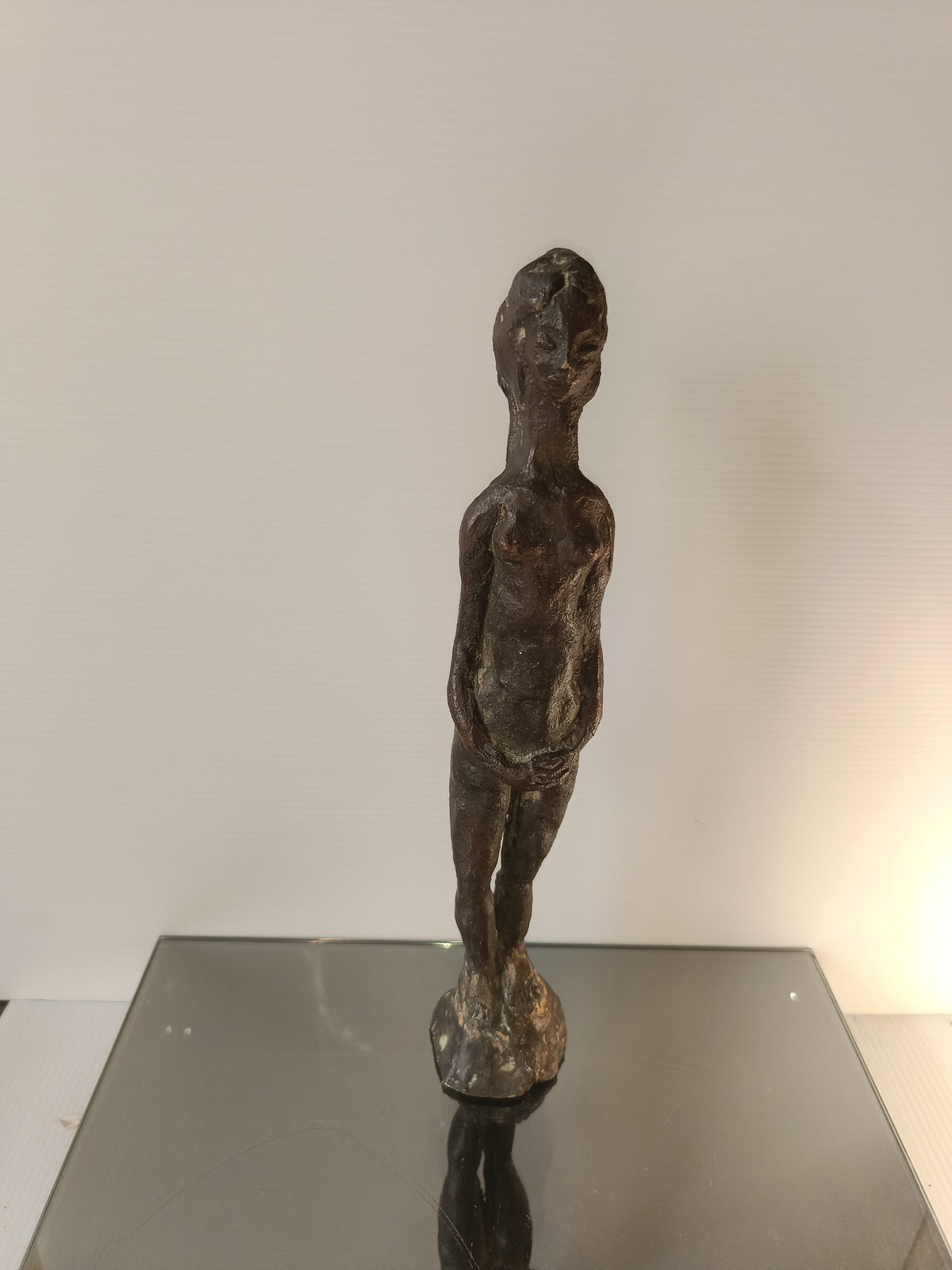 Scultura Nudo Di Donna In Bronzo Vintage