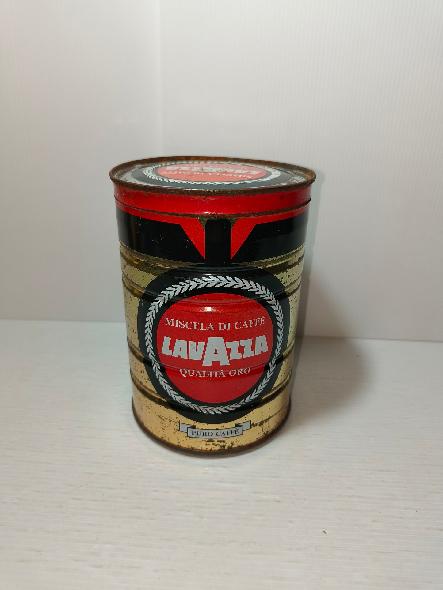 Scatola latta Lavazza vintage, LEGGI
