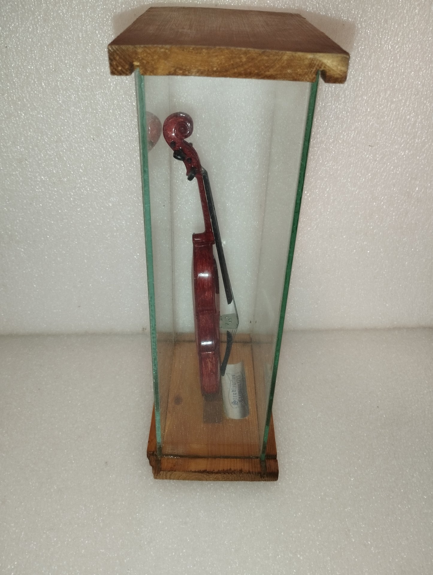 Modellino Stradivarius Cremona 1715 In Teca Vintage
Teca in legno e vetro