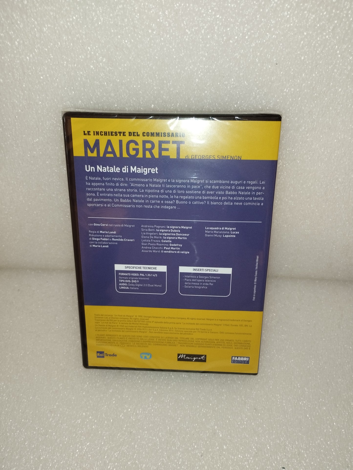 Un Natale di Maigret
Le inchieste del Commissario Maigret Maigret DVD