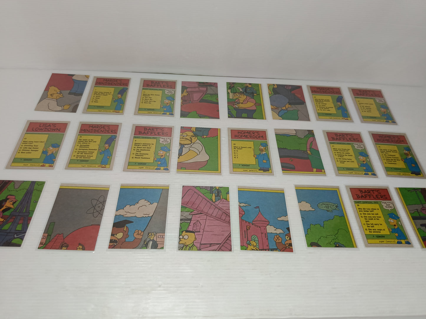 The Simpson Collezione 88 Card Toops
Anno 1990
Rare