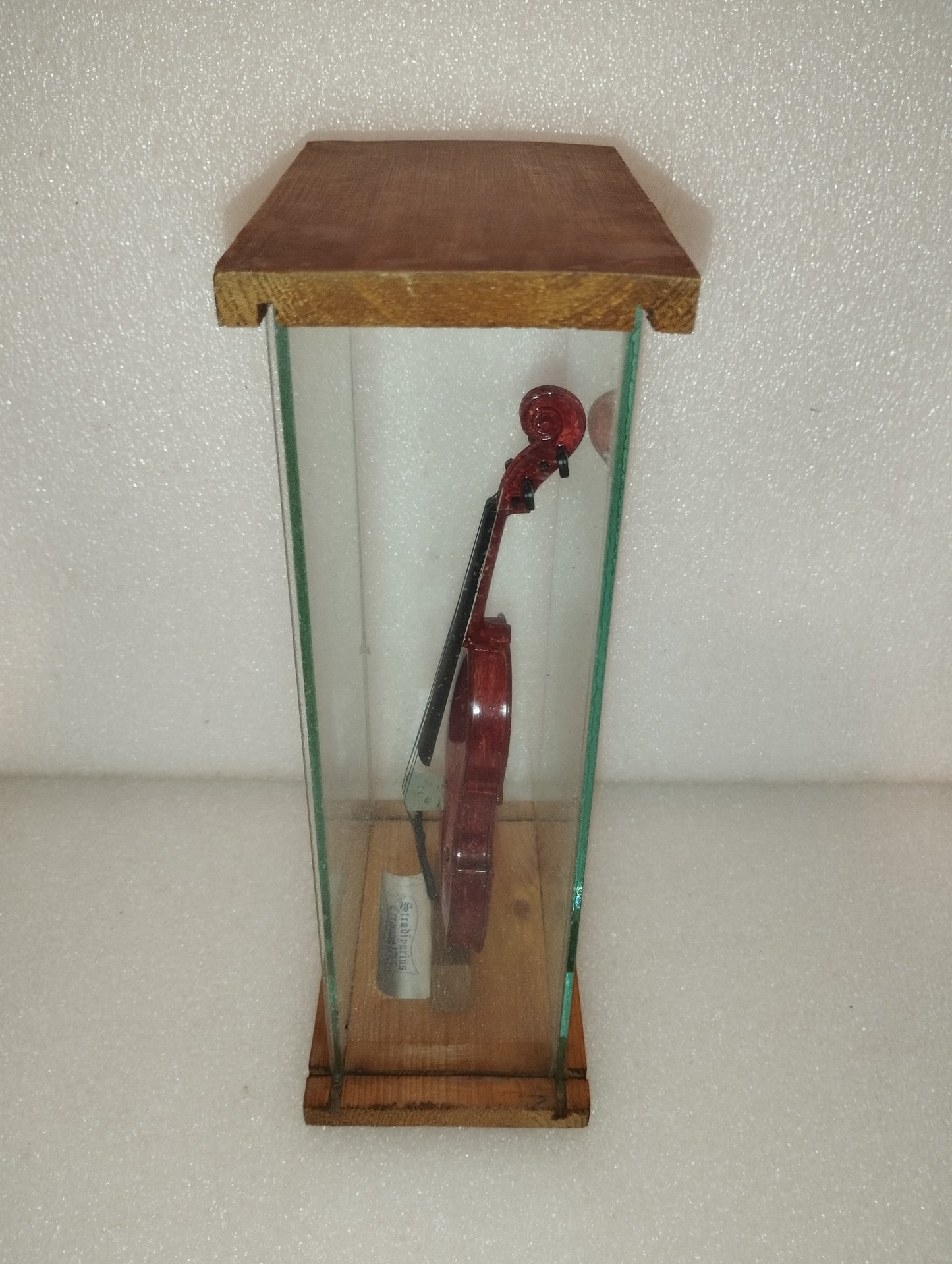 Modellino Stradivarius Cremona 1715 In Teca Vintage
Teca in legno e vetro