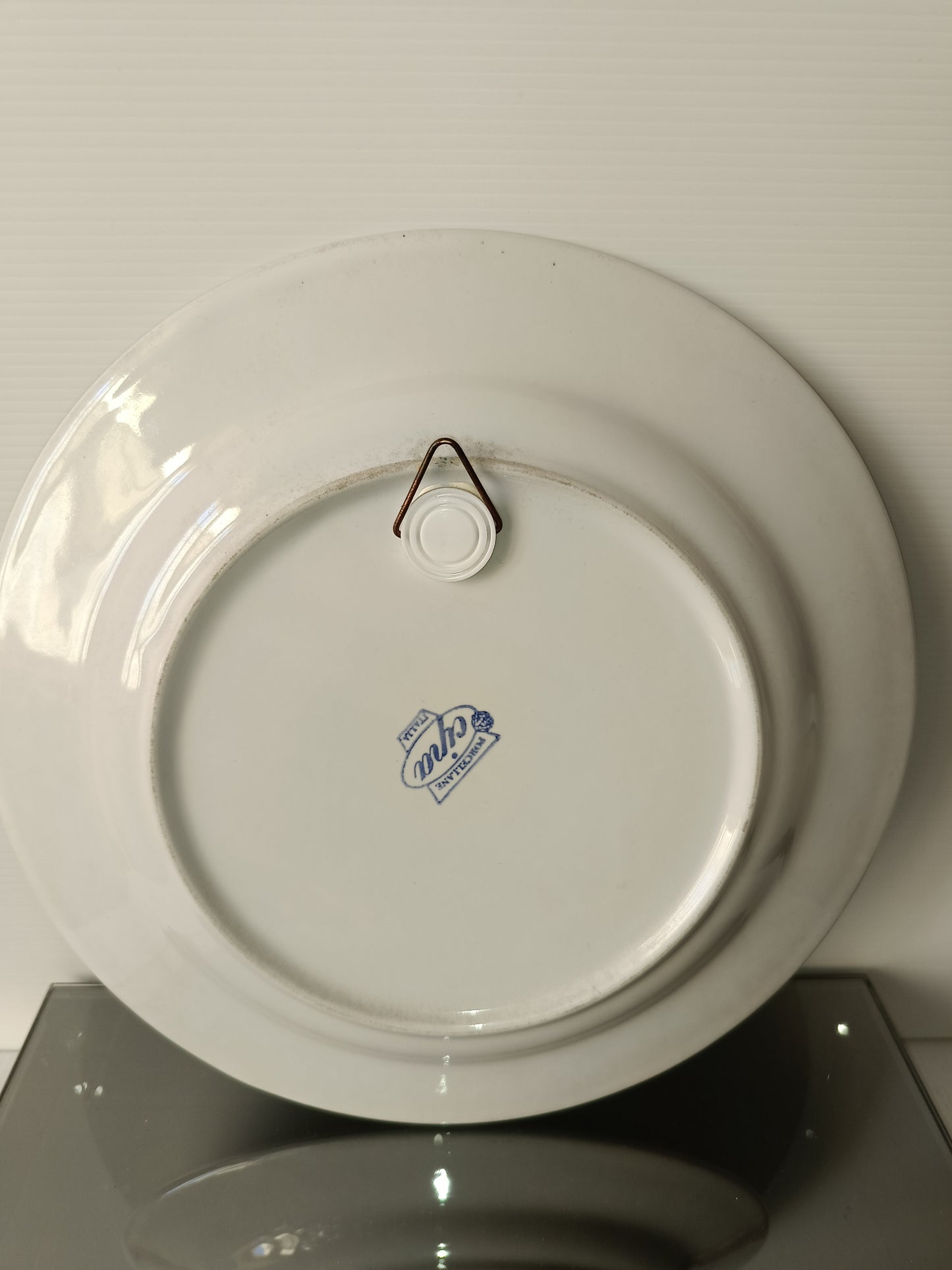 Piatto Roma il Colosseo Souvenir Vintage in porcellana