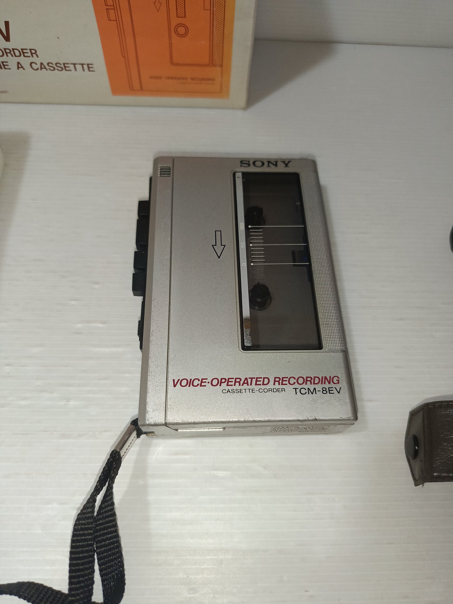 Sony TMC -8EV Cassette Recorder Made in Japan Non funzionante