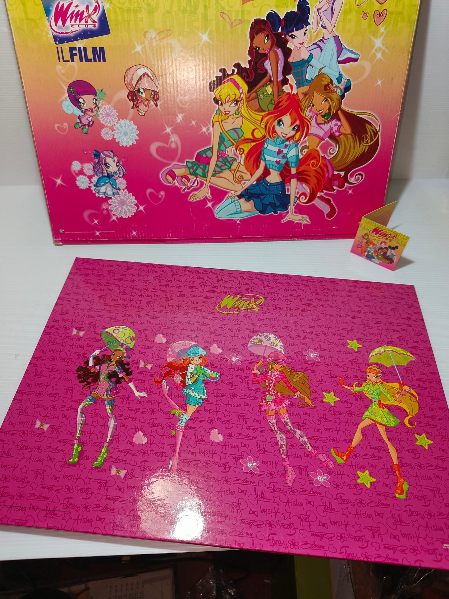 Copriscrittoio Winx in cartone