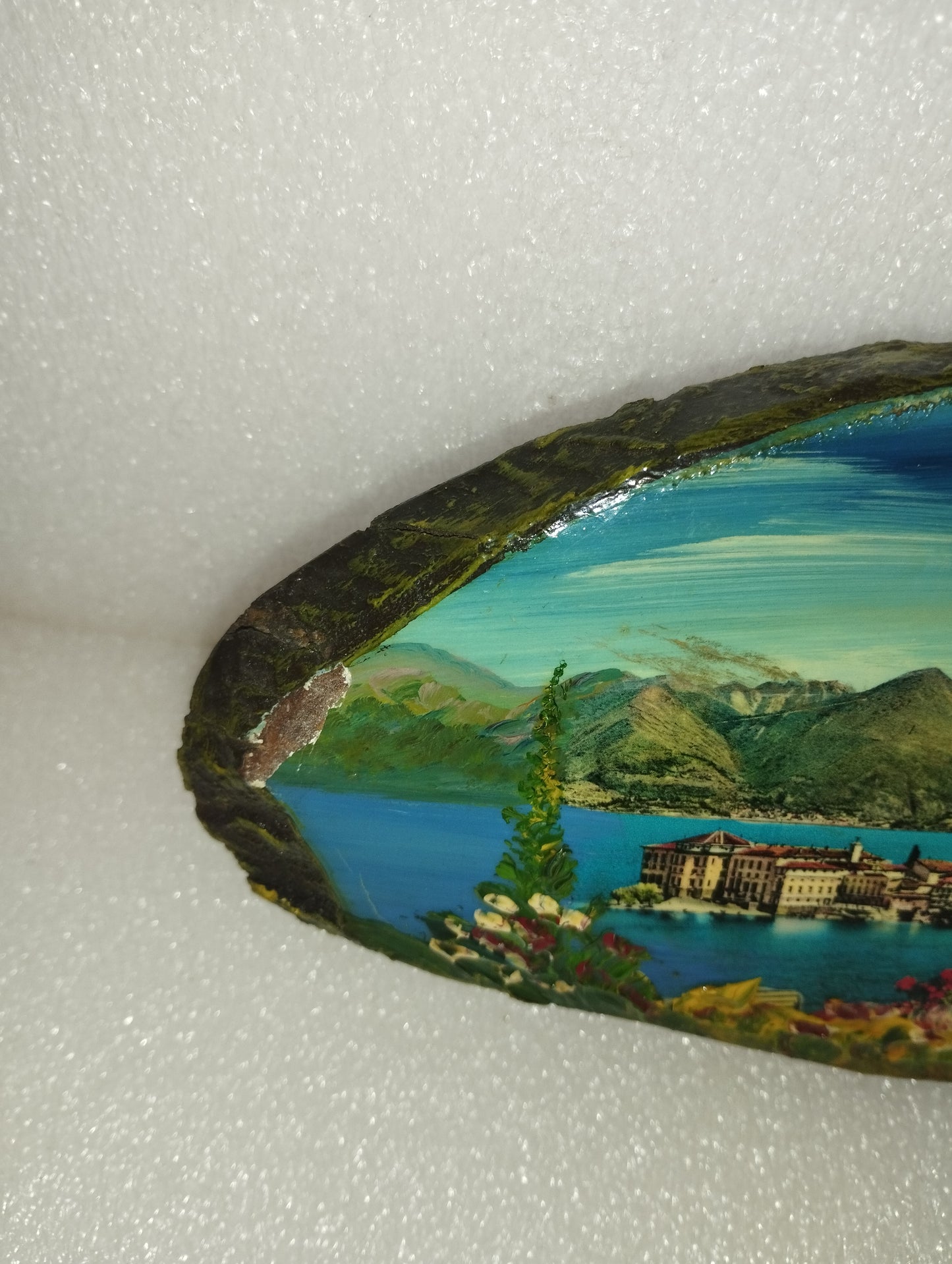 Souvenir Stresa Lago Maggiore D'epoca In Legno